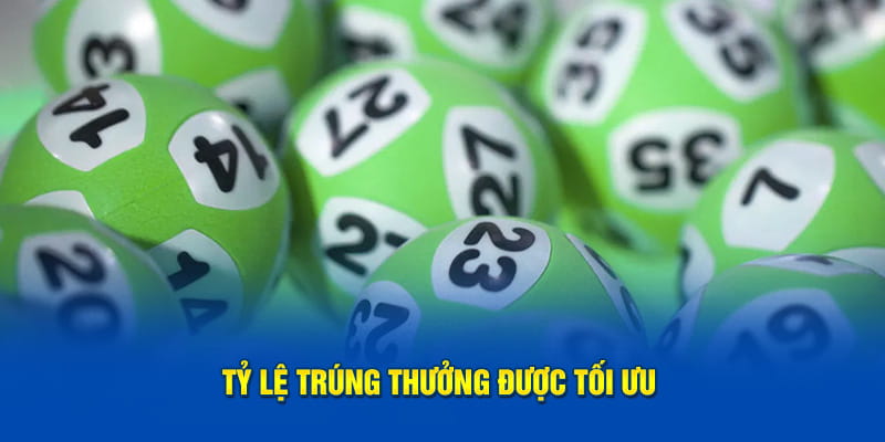 Tỷ lệ trúng thưởng được tối ưu 